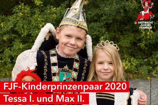 FJF-Kinderprinzenpaar 2020